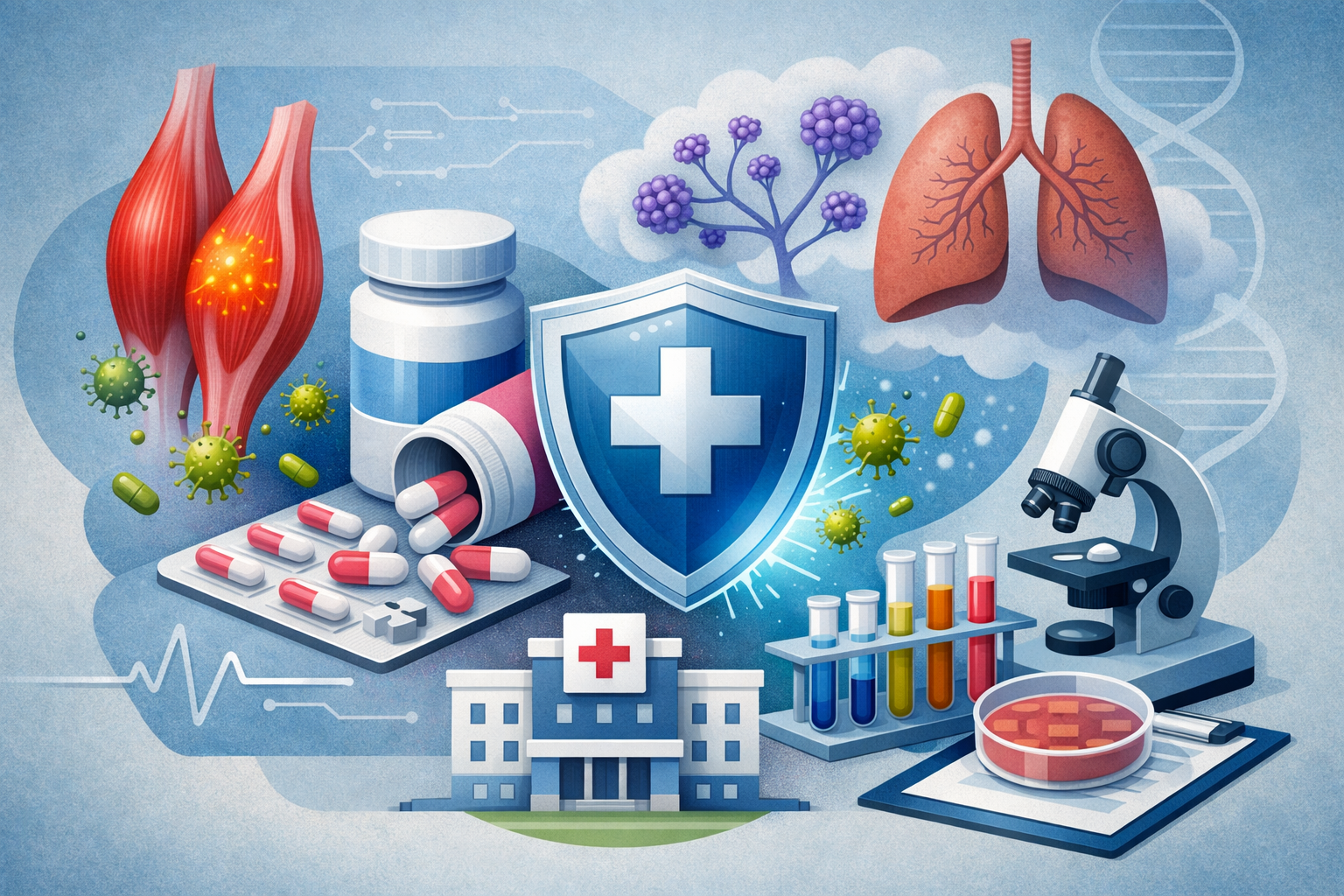 Prophylactic Effect of Trimethoprim-sulfamethoxazole on Severe Infections in Idiopathic Inflammatory Myopathy
