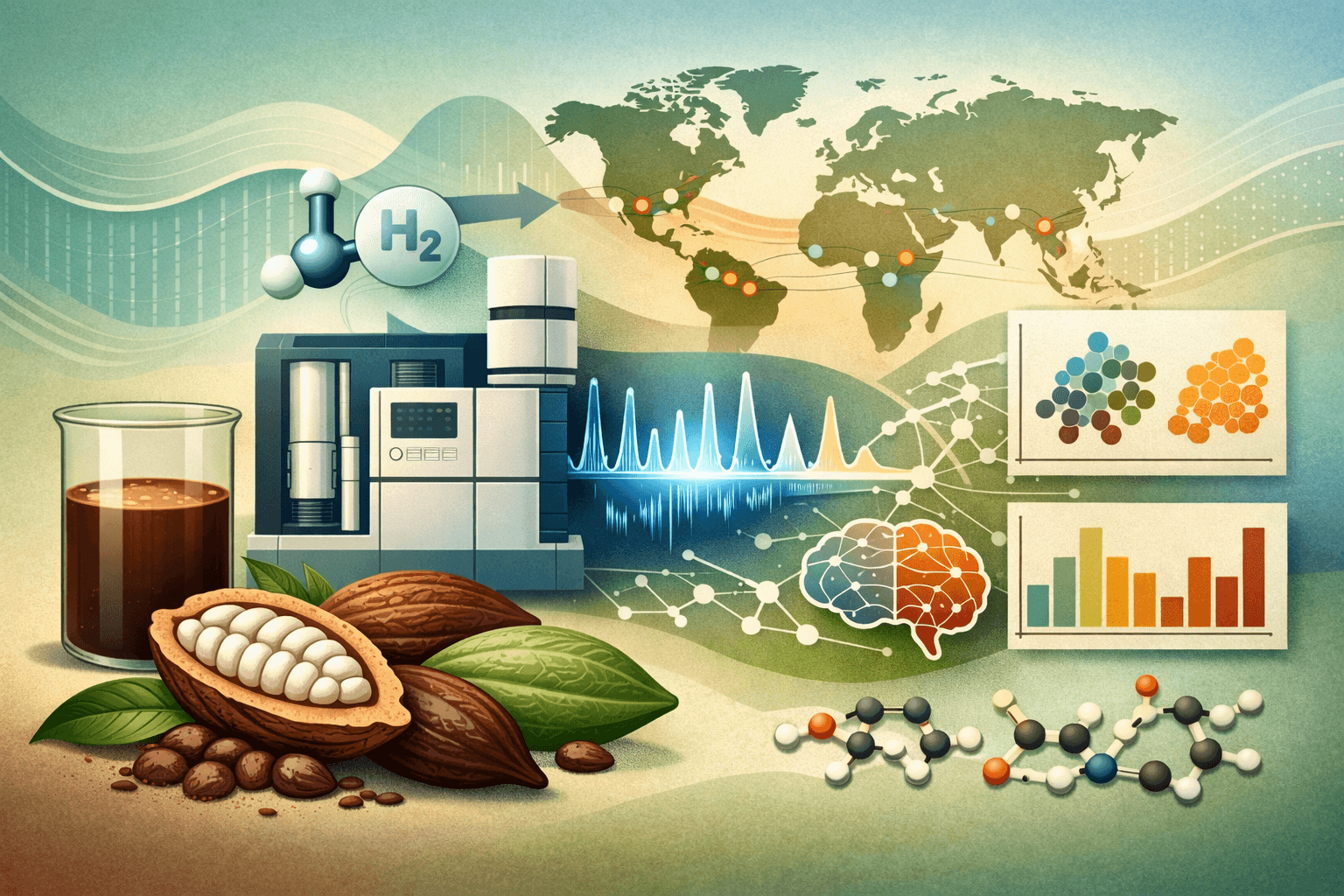 Towards “greener” strategies in quality control: rapid volatilomics of cocoa based on HS-GC-IMS and machine learning