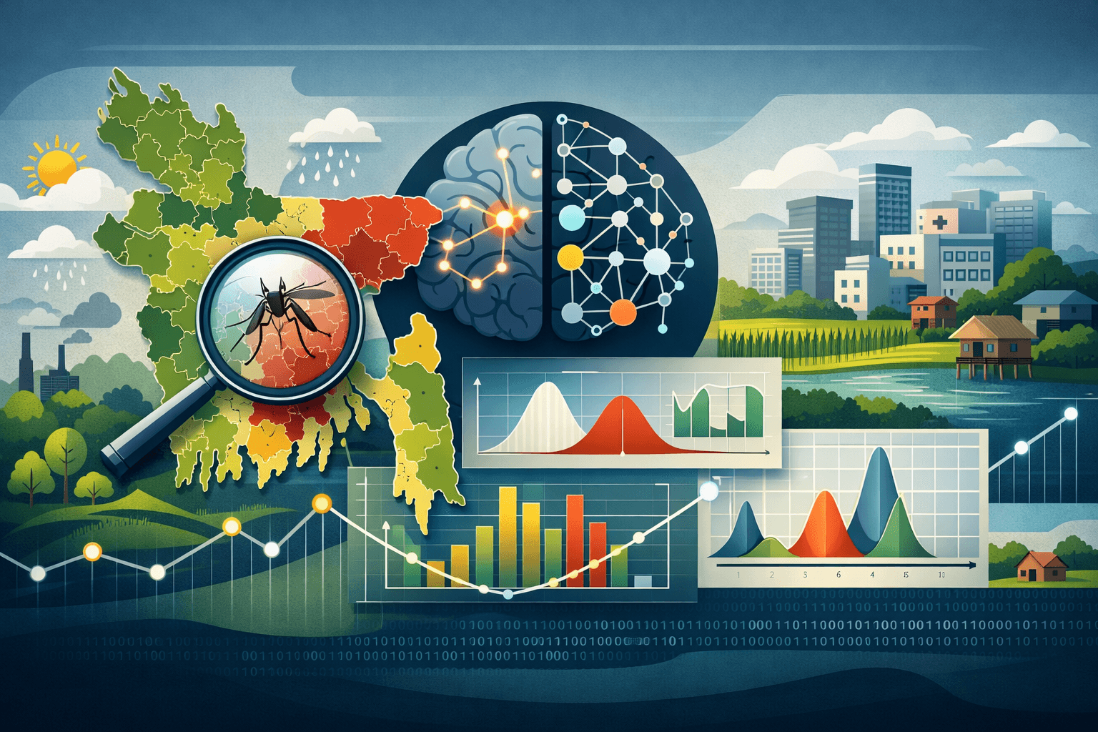 District-Level Dengue Early Warning Prediction System in Bangladesh Using Hybrid Explainable AI and Bayesian Deep Learning