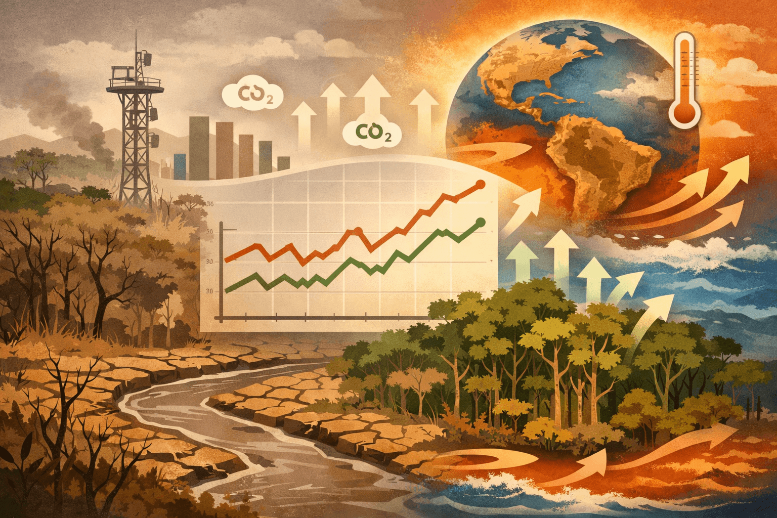 Reduced Vegetation Uptake During the Extreme 2023 Drought Turns the Amazon Into a Weak Carbon Source